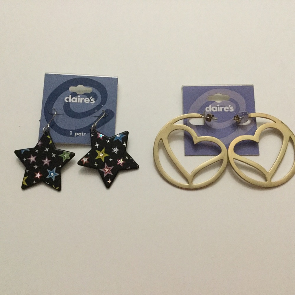 Claires Earrings lot 2